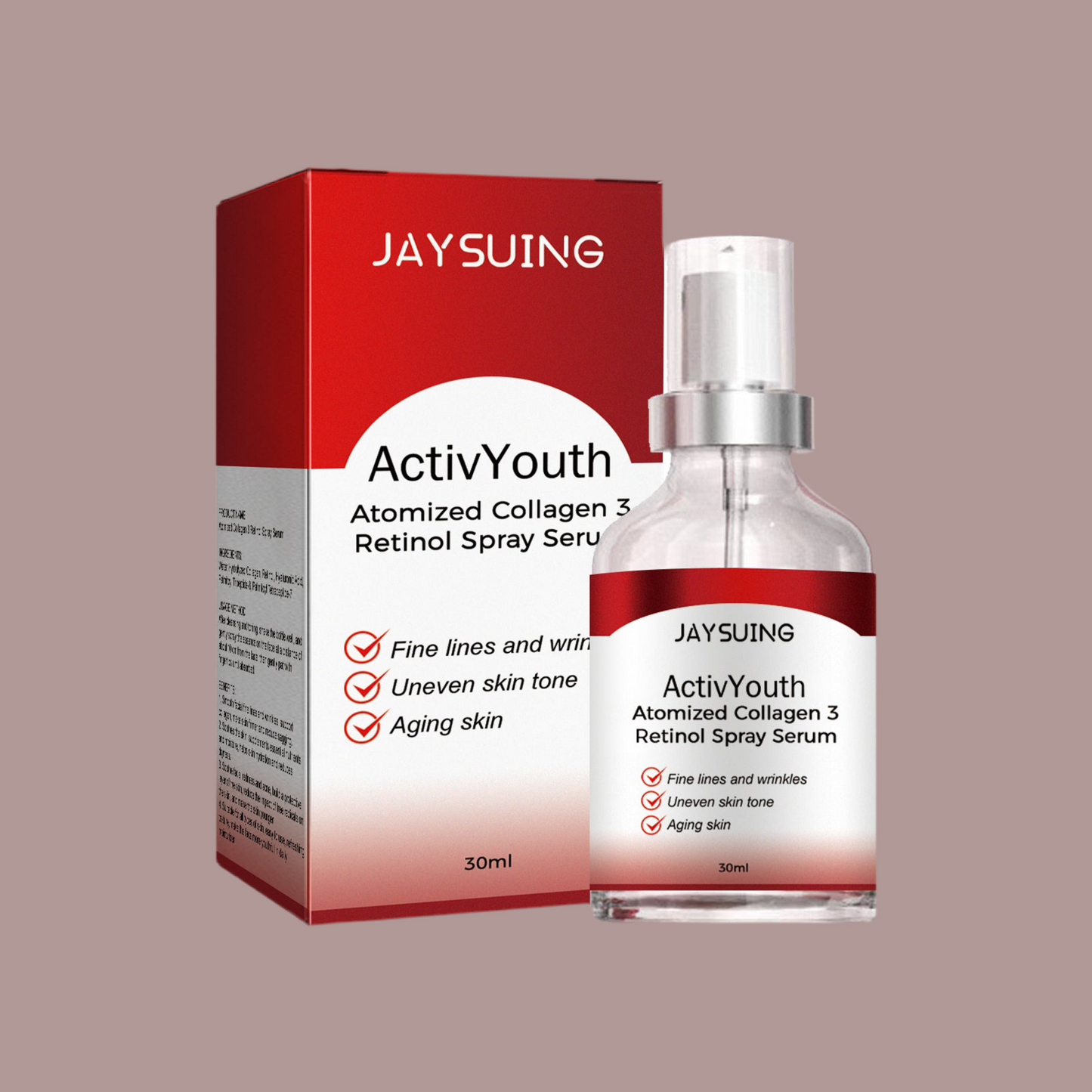 Collagen Retinol Essence Spray, Reduces Lines Prevents Aging Moisturizes And Tightens Skin Essence