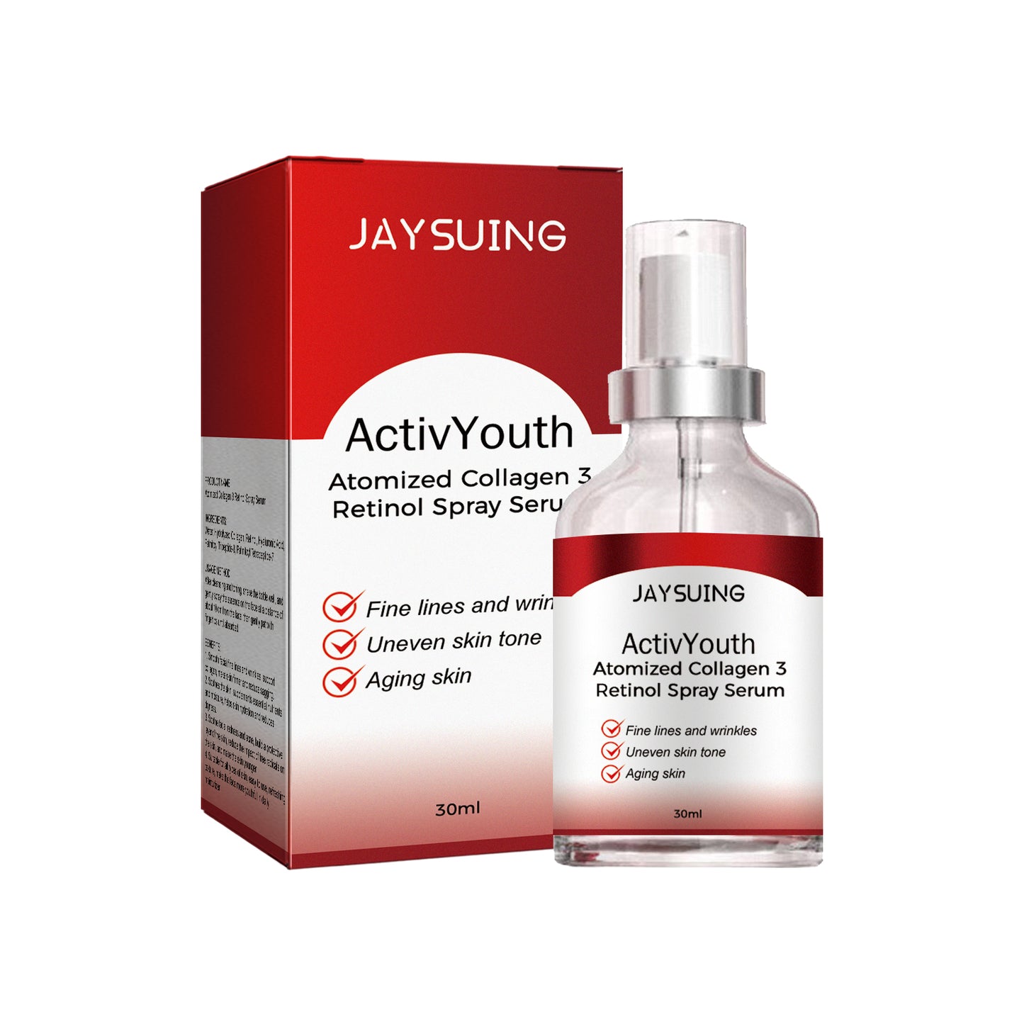 Collagen Retinol Essence Spray, Reduces Lines Prevents Aging Moisturizes And Tightens Skin Essence